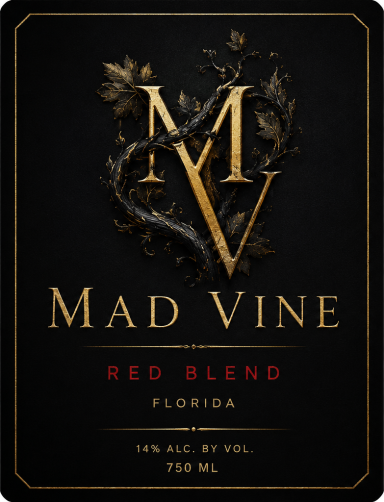 Mad Vine Front Label